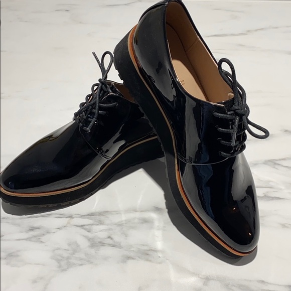 Aldo patent leather loafers